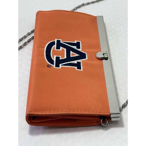 Game Day Outfitters AU College Clutch Purse with Cross Body Chain - Picture 4 of 16
